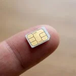 Micro SIM card, photo
