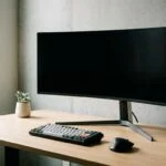 32-inch monitor, photo