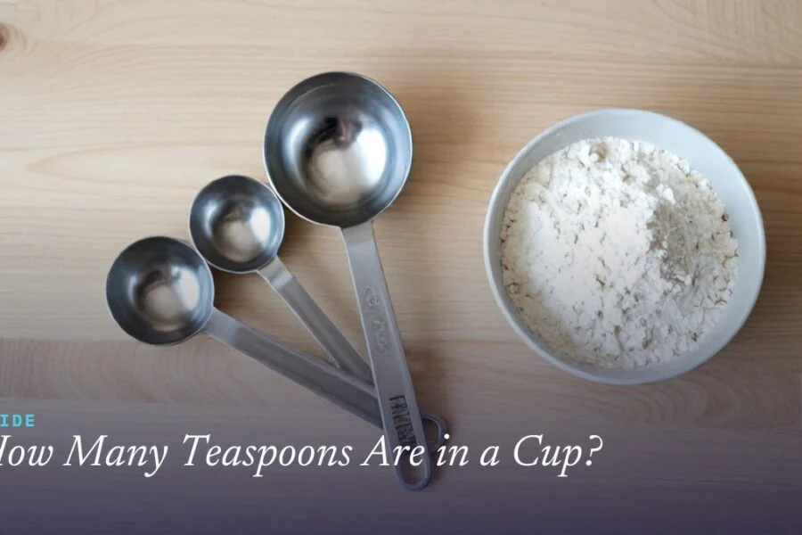 How Many Teaspoons Are in a Cup?