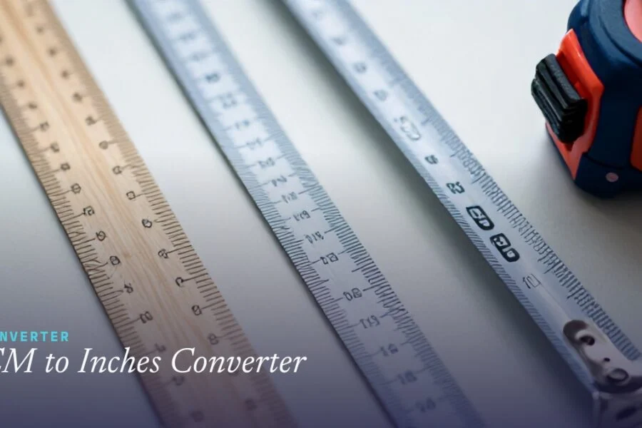 CM to Inches Converter