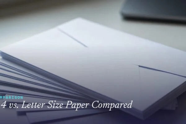 A4 vs. Letter Size Paper Compared