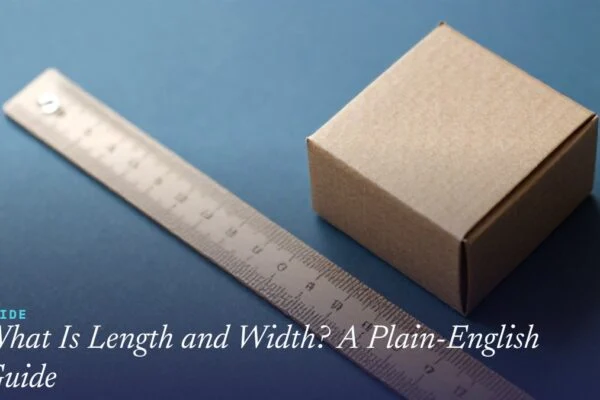 What Is Length and Width? A Plain-English Guide
