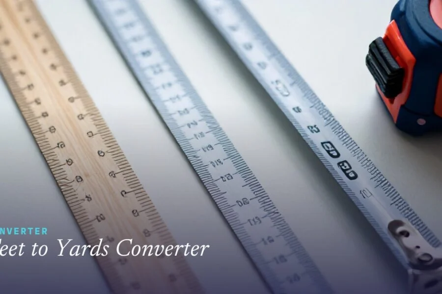 Feet to Yards Converter