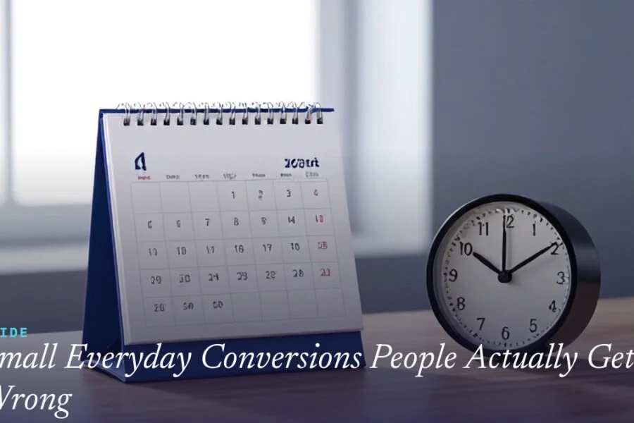 Small Everyday Conversions People Actually Get Wrong