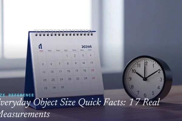 Everyday Object Size Quick Facts: 17 Real Measurements