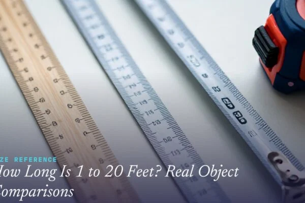 How Long Is 1 to 20 Feet? Real Object Comparisons