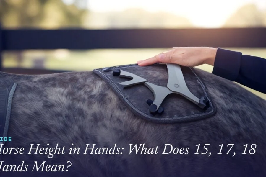 Horse Height in Hands: What Does 15, 17, 18 Hands Mean?