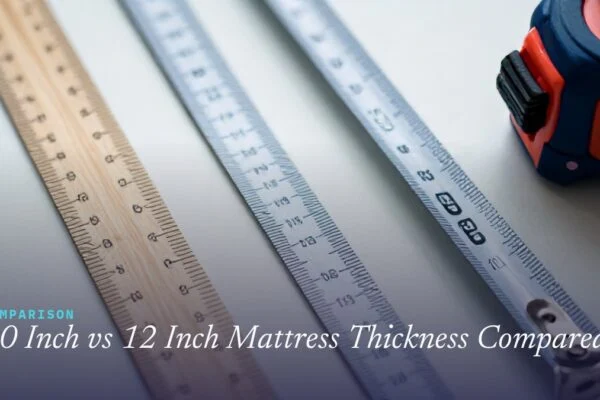 10 Inch vs 12 Inch Mattress Thickness Compared