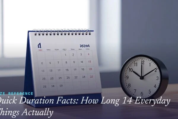 Quick Duration Facts: How Long 14 Everyday Things Actually