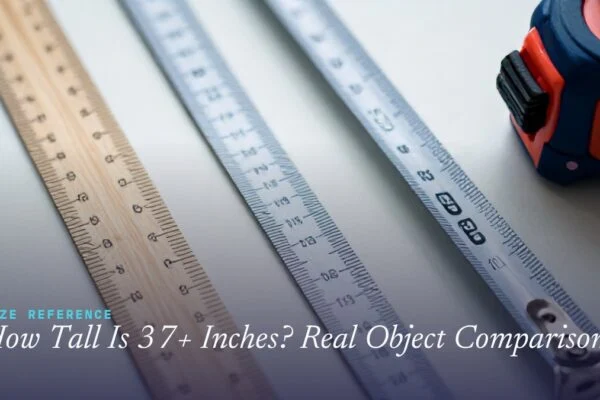 How Tall Is 37+ Inches? Real Object Comparisons