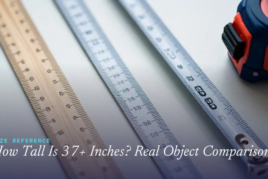 How Tall Is 37+ Inches? Real Object Comparisons