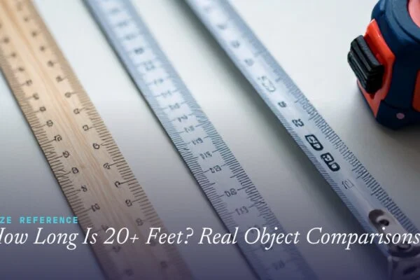 How Long Is 20+ Feet? Real Object Comparisons